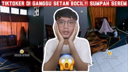 VIRAL!! TIKTOKER DI GANGGU HANTU BOCIL SAMPE KATAKUTAN!! SEREM BGT....