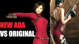 New ADA VS Original ADA ! Resident Evil 4 Remake VS Original - Ada Scenes Comparison + Voice