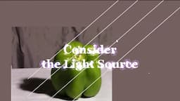 Quick Tip 472  - Consider the Light Source