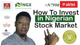 How to invest in the Nigerian stock Market With ₦1k naira using ( Trove App )