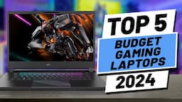 Top 5 BEST Budget Gaming Laptops In (2024)