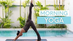 15 MIN MORNING YOGA FLOW || Wake Up & Feel Energised