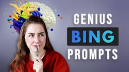 Ultimate Bing AI Playbook: 15 Genius-Level Prompts REVEALED