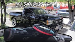 09 SILVERADO LTZ UPHOLSTERIZED DASHBOARD SWAP | DAGMLOWLIFE