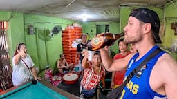 Drinking with locals in Manila's Craziest Market 🇵🇭