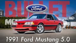 450+HP wild Foxbody 1991 Ford Mustang | [4K] | REVIEW SERIES | "The Strawberry Stang"