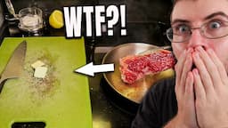 Pro Chef Reacts.. To Why I Season My Cutting Board NOT My Steak! (Adam Ragusea)