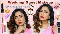 Wedding Guest Makeup Look | Wing Eyeliner Look |Step By Step #makeupguide #flawlessmakeup