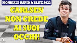 FOLLE PARTITA di CARLSEN | MONDIALE RAPID & BLITZ di SCACCHI | DIFESA FRANCESE