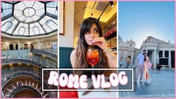 Italy Vlog - Rome Streets OVER Monuments (July - Indian -2023) | 2 day itinerary | Europe Guide