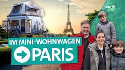 Camping in Frankreich - Paris und die Atlantikküste im Mini-Wohnwagen | ARD Reisen