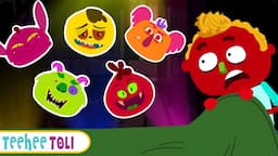 Paanch Spooky Monsters + More Spooky Scary Rhymes For Kids By Teehee Toli