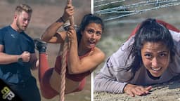 Michelle Khare Attempts the Battle Bunker Obstacle Course