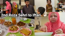 🌙2nd Roza Sehri to iftar Vlog|Kids ne iftari banai|Ramadan 2024 Family Vlogs| Sonia Daily Vlogs