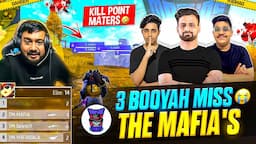 3Booyah miss 😡 what happened after that ? | tm delete . Tm Mafia | Rocky & rdx freefire Esports