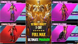 PHARAOH CRATE OPENING | ULTIMATE PHARAOH LEVEL 7 FULL MAX | IRIDESCENCE X - SUIT LEVEL 6 FULL MAX