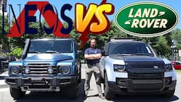 NEW Land Rover Defender vs Ineos Grenadier: Which British Off-Roader Is Best?