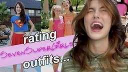 rating outfits i wore on SevenSuperGirls…