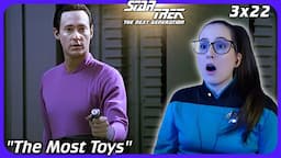 🖖Star Trek: The Next Generation 3x22 The Most Toys REACTION