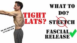 Tight Lats? Might Be Time For Some Fascial Release Work!