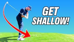 5 EASY Ways To SHALLOW The Club In The Golf Swing!