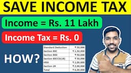 How to Save Income Tax on Salary above 7 Lakh | Old vs New Tax Regime Calculator