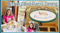 Disneyland Paris - WALT'S an AMERICAN Restaurant | Full Dining Experience 2022