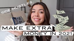 15 Side Hustle Ideas for 2021! Make Extra Money!