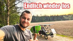 🤌LOS GEHTS - nach PRAG mit FAHRRADWOHNWAGEN & Starlink einbauen und  - Rene Kreher