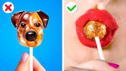 Me Vs Dog Food Challenge | Easy Food Tricks and Hilarious Moments