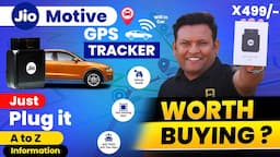 JioMotive OBD Tracker: Must-Have Car Gadget | Wifi in your Car | Geofence, Anti-Theft | Worth it?