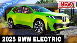 NEW Sportscars and SUV by BMW in 2025: Models with Electric Powertrains