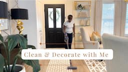 Neutral Home Decorating Ideas|Relaxing Clean and Decorate with Me