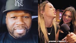 50 Cent REACTS To VIRAL Hawk Tuah Girl Video #HawkTuah