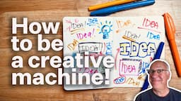 A quick tip on how to be more creative.