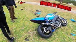 EXPENSIVE BIKES FALL TO PIECES - Crazy Motorcycle Moments - Ep. 552