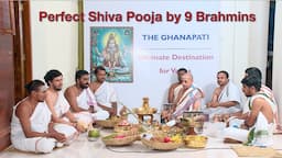 Perfect Shiva Pooja by 9 Vedic Pandits | Pradosha Pooja on 12th Sept 2023 | Sri. K Suresh