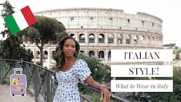 Pack With Me! | Italy Vacation Style