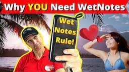 Why YOU Need WetNotes...And a bonus story - (SCUBA TIPS, DIVING TRICKS, DIVE STORIES) - Pencil