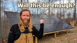 Our SOLAR powered Homestead | OFF-GRID solar system tour