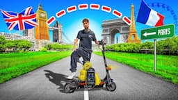 Can I Ride An E-SCOOTER From LONDON To PARIS?