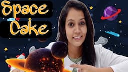 आज चक्क Space 🚀 मध्ये जाऊन केक बनवल्याचा अनुभव आला... खुप सुंदर Theme Cake