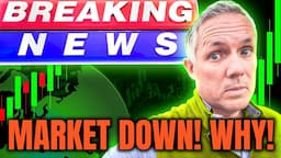 BREAKING CRYPTO NEWS! CRYPTO MARKET MOVING DOWN - FIND OUT WHY! BITCOIN NEWS!