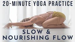 20-Min Yoga Practice:  Slow & Nourishing Flow | Meghan Currie Yoga 🌶🌶