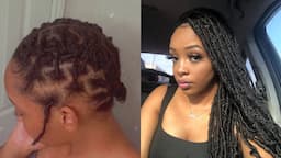 Soft Locs Over Natural/Starter Locs | Beginner Friendly