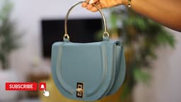 Saddle Hand Bag Tutorial - Learn How to Make Your Own Stylish Bag