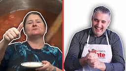 Italian Chef Reacts to KAY'S COOKING PASTA FAGIOLI