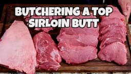 How To Butcher A Top Sirloin Butt Into Steaks - Smokin' Joe's Pit BBQ