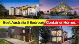 Best 3 Bedroom Shipping Container Homes Australia with Floor plans