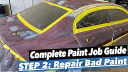 How To Paint a Car Guide: Episode 2 Preparing Faded Paint for Repair